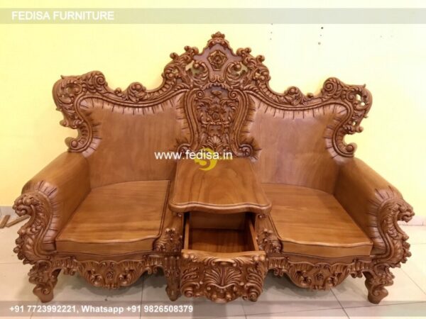 Wooden Sofa Set Wooden Off White Sofa Set No-3161 Maharaja Sofa Wooden