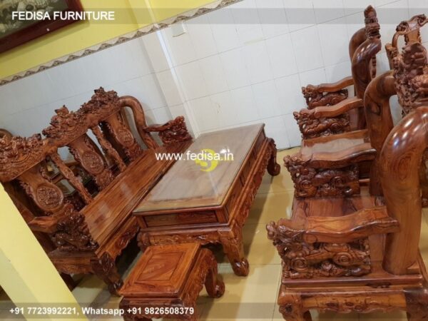 Wooden Sofa Set Wooden Living Room Sets Under $602 No-3170 L Shape Wooden Sofa