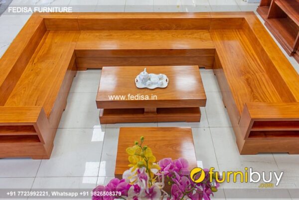 Wooden Sofa Set Wooden L Type Sofa Price No-3189 Amazon Sofa Set Wooden