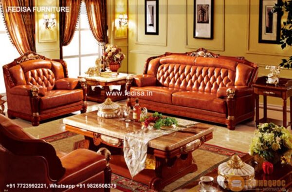 Wooden Sofa Set Wooden Blue Velvet Sofa Set No-3218 L Shape Wooden Sofa Set
