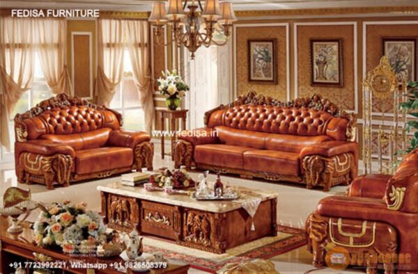 Wooden Sofa Set Wooden Zikra Sofa No-3219 Wooden Sofa Set Low Price