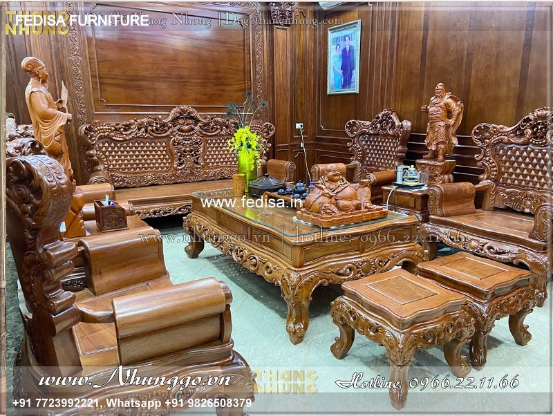 Wooden Sofa Set Wooden L Shape Sofa Under 20002 No-3245 Wooden Corner Sofa Set