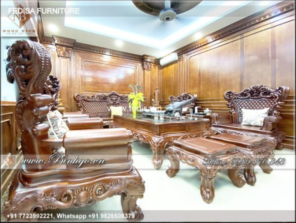 Wooden Sofa Set Wooden Sofa Gaddi Set No-3250 51 Seater Wooden Sofa Set