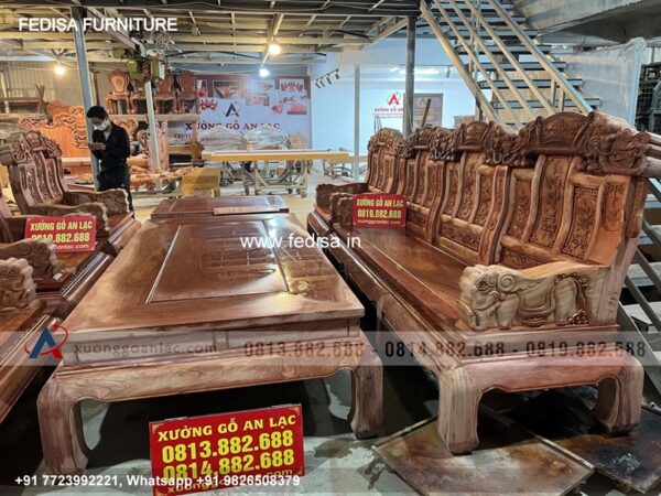Wooden Sofa Set Wooden Two Seater Sofa Set Price No-3285 Second Hand Wooden Sofa