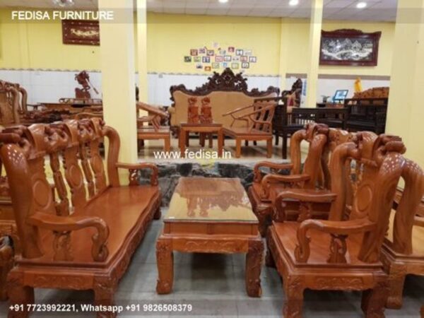 Wooden Sofa Set Unique Wooden Sofa Set No-3371 Wooden Sofa Online