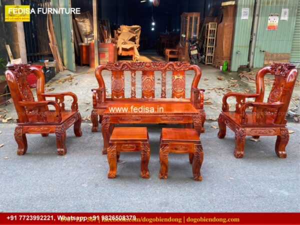 Wooden Sofa Set Wooden 10 Seater L Shape Sofa No-3385 ??wooden Carved Sofa Set