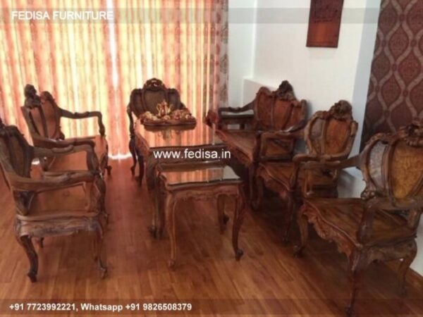 Wooden Sofa Set Wooden High Back Sofa Set No-3419 Old Wooden Sofa Set Olx