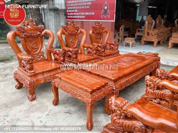 Wooden Sofa Set Wooden Aarsun Woods Sofa Set No-3428 Wooden Sofa Set Online