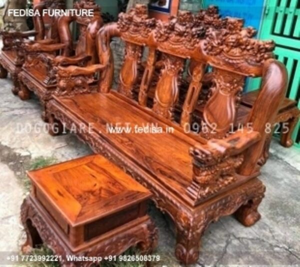 Wooden Sofa Set Wooden 9 Seater Leather Sofa Set No-3433 Wooden Setty