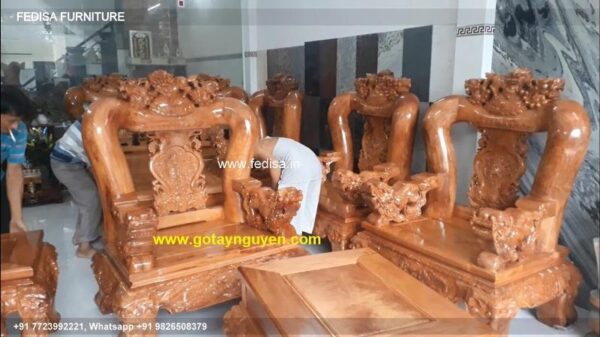 Wooden Sofa Set Wooden Sofa Set 10000 To 15002 No-3477 Black Wooden Sofa Set
