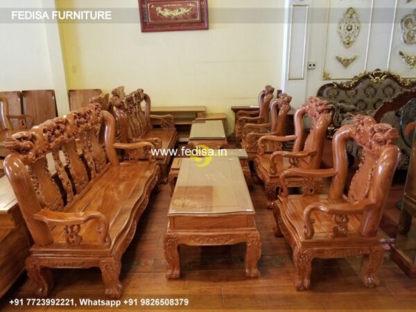 Wooden Sofa Set Wooden 5 Piece Recliner Sofa Set No-3494 Wooden Sofa Price