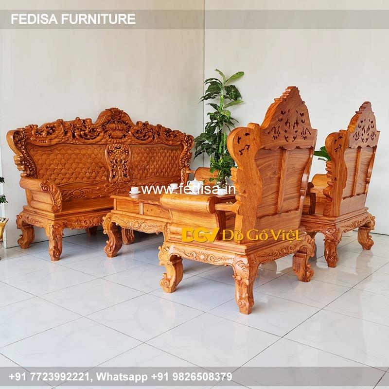 Wooden Sofa Set Wooden Leatherette Sofa Set No-3504 L Shape Sofa Set Wooden