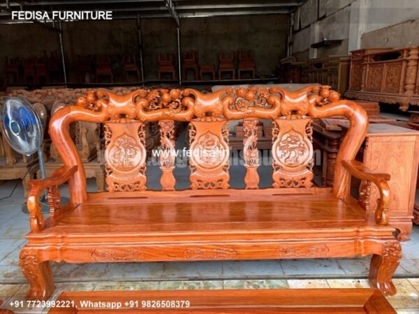 Wooden Sofa Set Wooden Bean Bag Sofa Set No-3509 19 Seater Wooden Sofa Below 10000