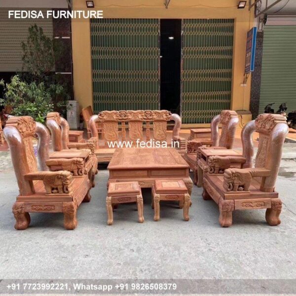 Wooden Sofa Set Wooden Sofa Price Below 10002 No-3554 Wooden Sofa Set