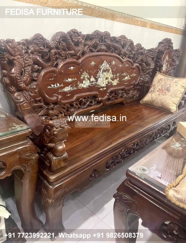 Wooden Sofa Set Wooden Center Table For L Shape Sofa No-3557 20 Seater Wooden Sofa