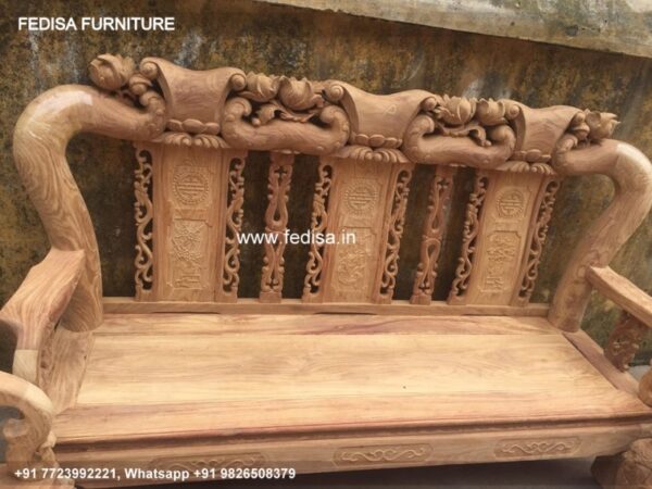 Wooden Sofa Set Wooden Living Room Sofa Set Price No-3564 Damro Wooden Sofa Set