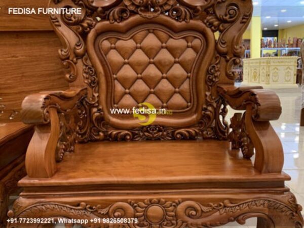 Wooden Sofa Set Wooden Recron Sofa Set No-3658 Latest Wooden Sofa