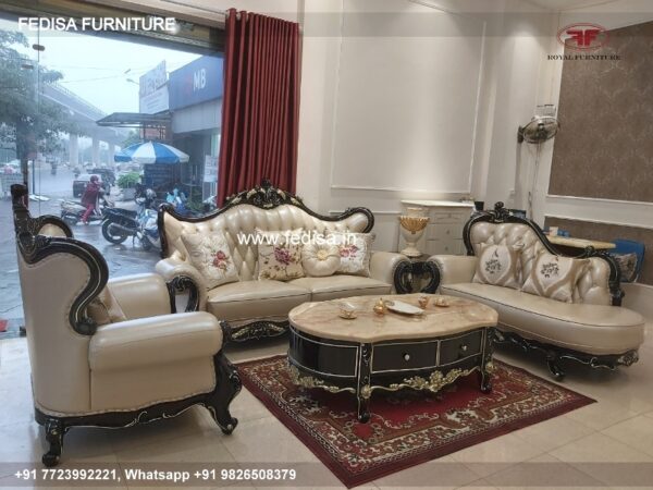 Wooden Sofa Set Wooden Second Hand Wooden Sofa No-3668 Wooden Frame Sofa Set