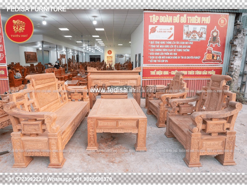 Wooden Sofa Set Wooden 7 Seater Sofa Under 10000 No-3702 Simple Wooden Sofa Set
