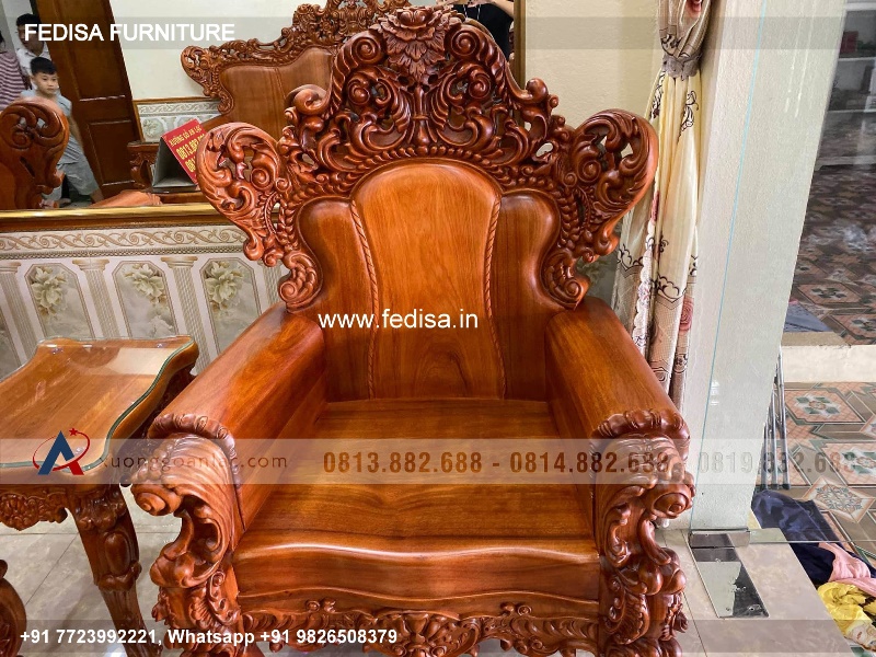 Wooden Sofa Set Wooden Bali Corner Sofa Set No-3710 Wooden Carved Sofa Set