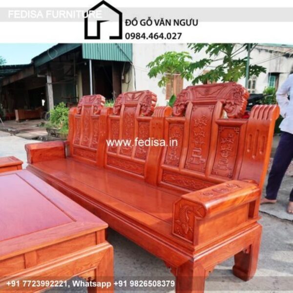 Wooden Sofa Set Wooden Bait Sofa Set No-3745 25 Seater Wooden Sofa Set