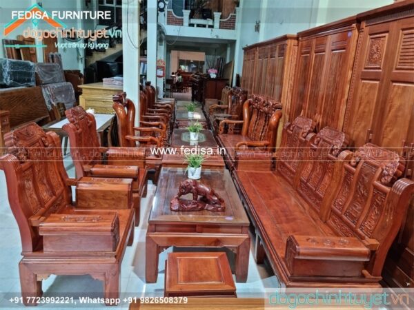 Wooden Sofa Set Wooden Genuine Leather Couch Set No-3769 23 Seater Wooden Sofa Below 10000