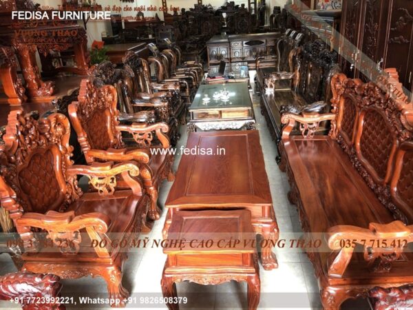 Wooden Sofa Set Wooden Maharaja Sofa Wooden No-3786 Antique Wooden Sofa Set