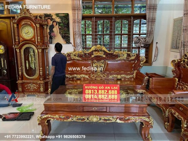 Wooden Sofa Set Wooden L Shape Sofa Set Online No-3797 Wooden Sofa Set Price Below 20020