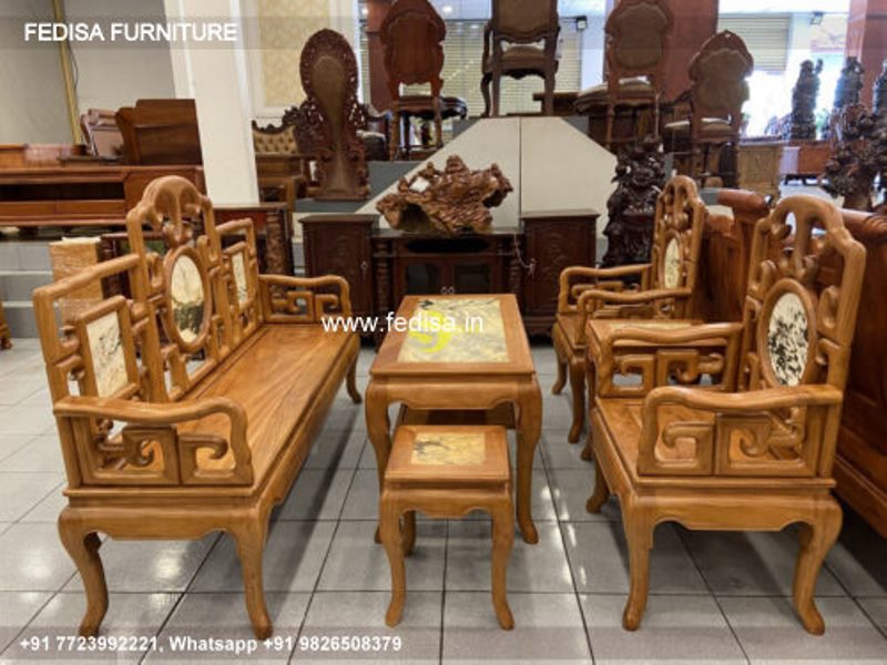 Wooden Sofa Set Wooden U Shaped Sofa No-3876 Wooden Sofa Cushion Price