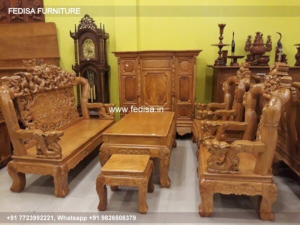 Wooden Sofa Set Wooden Sofa Set Online No-3879 Urban Wooden Ladder Sofa