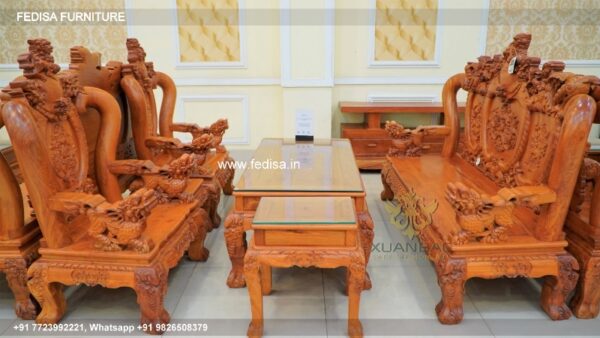 Wooden Sofa Set Wooden Corner Sofa Set No-3884 Wooden Corner Sofa Set
