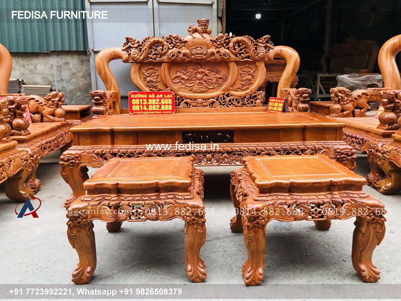 Wooden Sofa Set Wooden 8 Seater Sofa Set No-3907 Latest Wooden Sofa