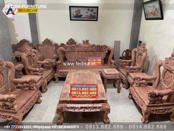 Wooden Sofa Set Wooden Bamboo Sofa Set No-3909 Godrej Wooden Sofa
