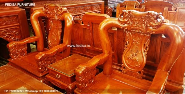 Wooden Sofa Set Wooden White Sofa Set No-3930 Maharaja Sofa Wooden