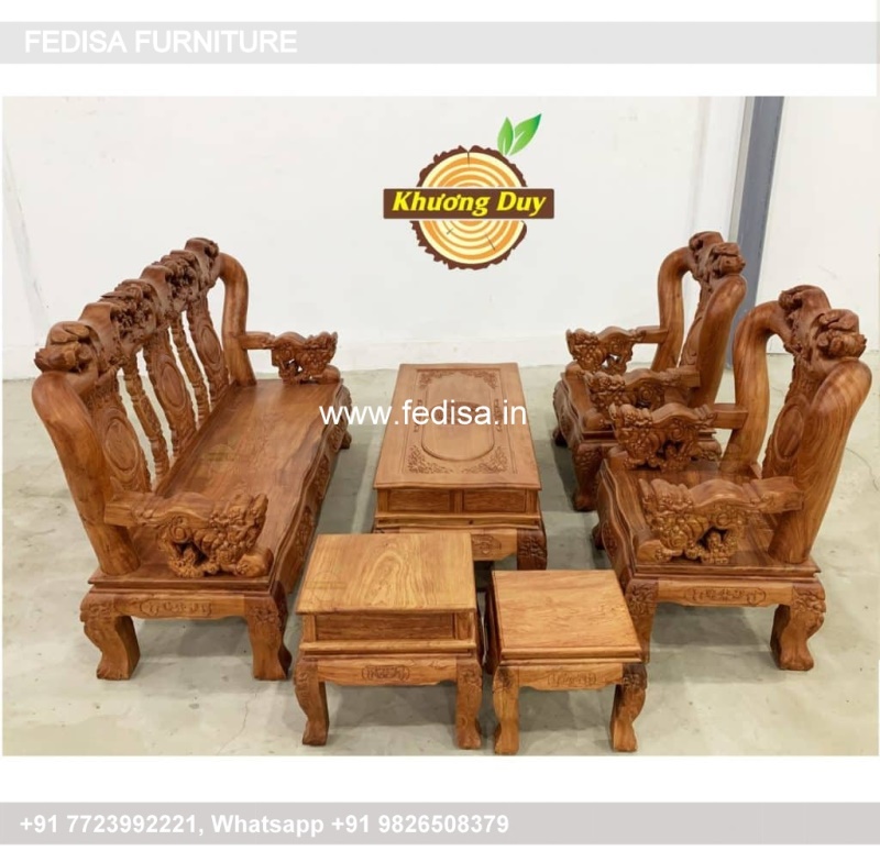Wooden Sofa Set Wooden 11 Seater Corner Sofa No-3943 Damro Wooden Sofa Set