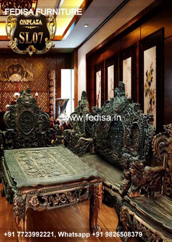 Wooden Sofa Set Wooden 10 Seater Sofa Set No-3959 Wooden Carved Sofa Set