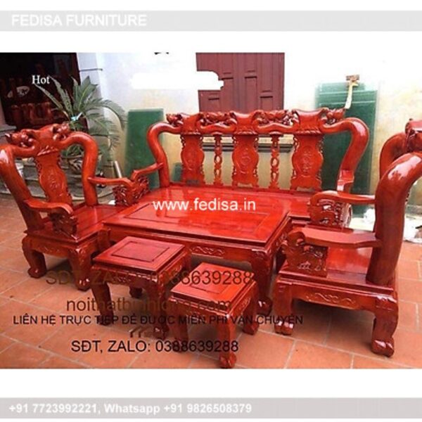 Wooden Sofa Set Wooden Couch And Recliner Set No-3979 Wooden Sofa Frame Manufacturers