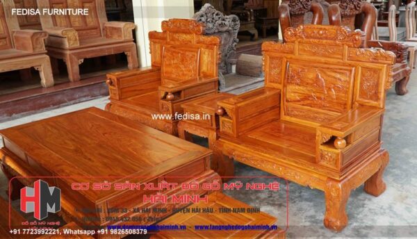Wooden Sofa Set Wooden Sofa Set With Table No-3995 Maharaja Sofa Wooden