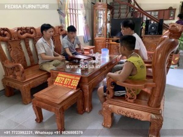Wooden Sofa Set Wooden Wooden Sofa Set Online No-4004 L Shape Wooden Sofa