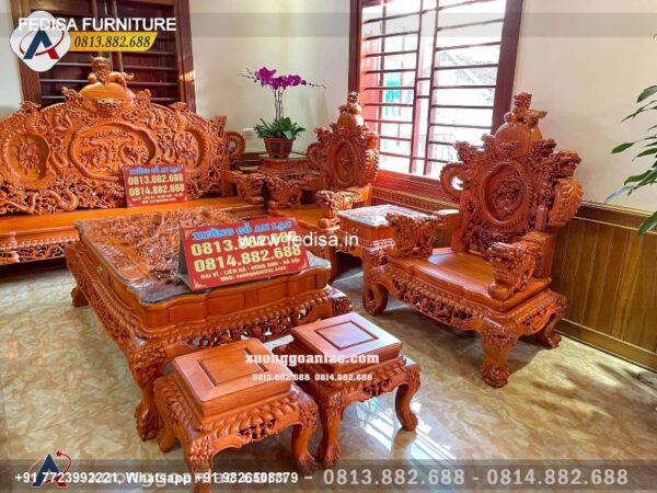 Wooden Sofa Set Wooden Mini Sofa Set No-4025 Wooden Street Sofa Set