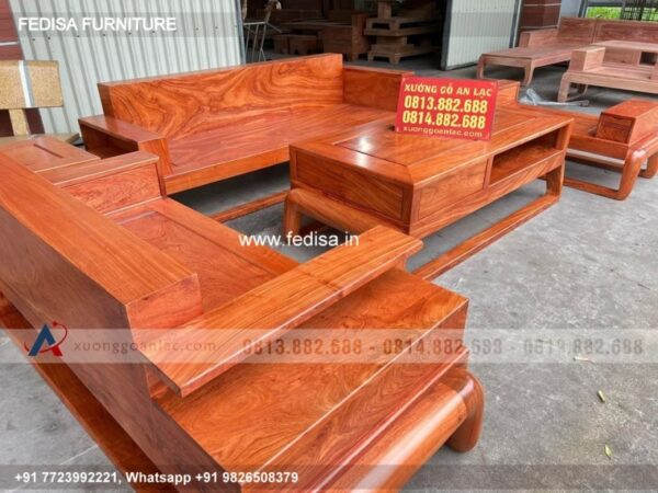 Wooden Sofa Set Wooden 5 And 3 Seater Sofa Set No-4109 Wooden Sofa Frame Manufacturers