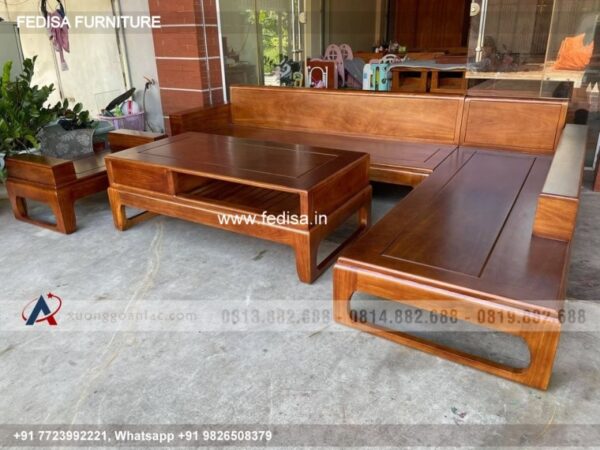 Wooden Sofa Set Wooden Curved Sofa Set No-4110 Maharaja Wooden Sofa Set