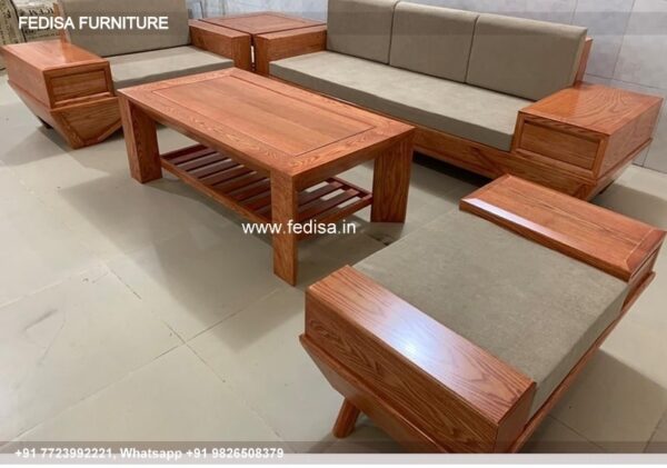 Wooden Sofa Set Wooden Sheesham Wood Sofa No-4142 Wooden Sofa Cushion Set
