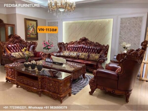 Wooden Sofa Set Wooden Two Seater Sofa Set No-4174 Wooden Sofa Frame Manufacturers