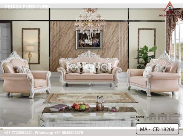Wooden Sofa Set Wooden 6 Piece Living Room Furniture Set No-4221 Wooden Sofa Set Amazon