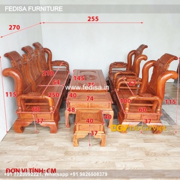 Wooden Sofa Set Wooden Wooden Sofa Set For Living Room No-4232 Latest Wooden Sofa