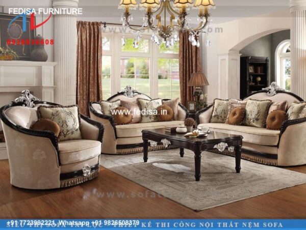 Wooden Sofa Set Wooden Black Sofa Sectional No-4275 Wooden Sofa Set For Living Room