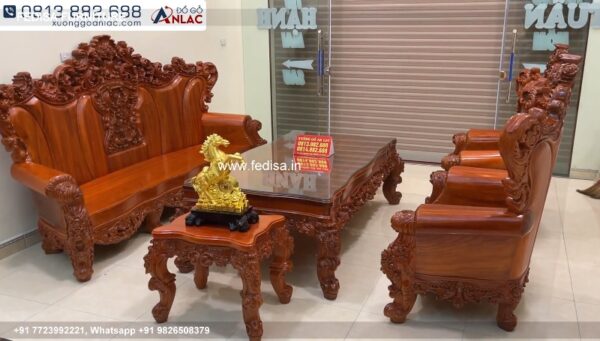 Wooden Sofa Set Wooden Navy Sofa Set No-4339 Wooden Corner Sofa Set