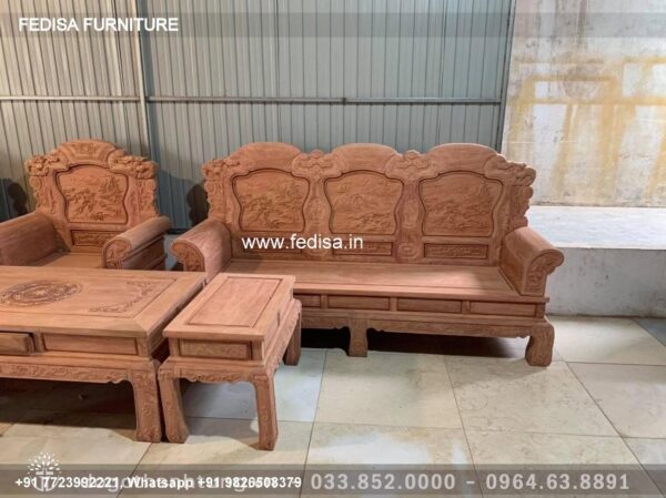 Wooden Sofa Set Wooden Leather Sofa Sets For Living Room No-4358 Best Wooden Sofa