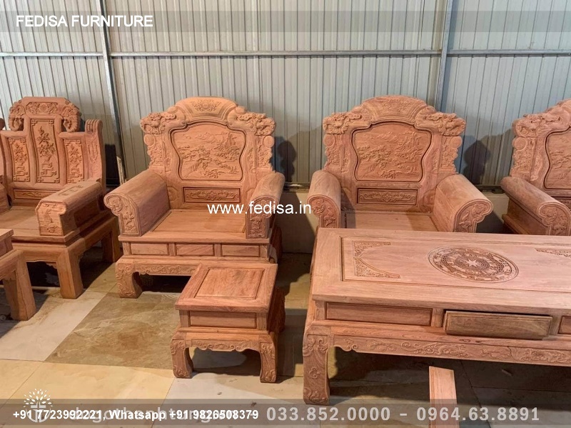 Wooden Sofa Set Wooden 5 Sofa Set No-4359 Simple Sofa Set Wooden
